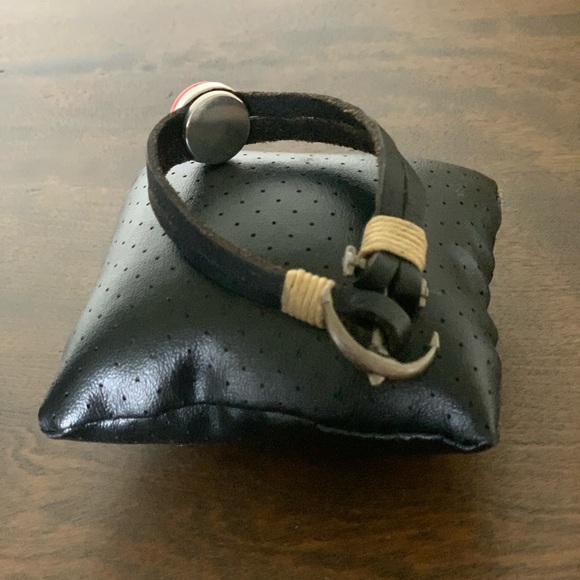 SOUTHWEST LEATHER STONE BRACELET - Picture 7 of 10